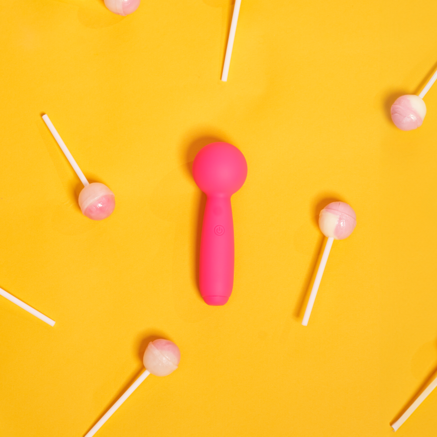 Lolly Mini Wand Vibrator – Vorderansicht